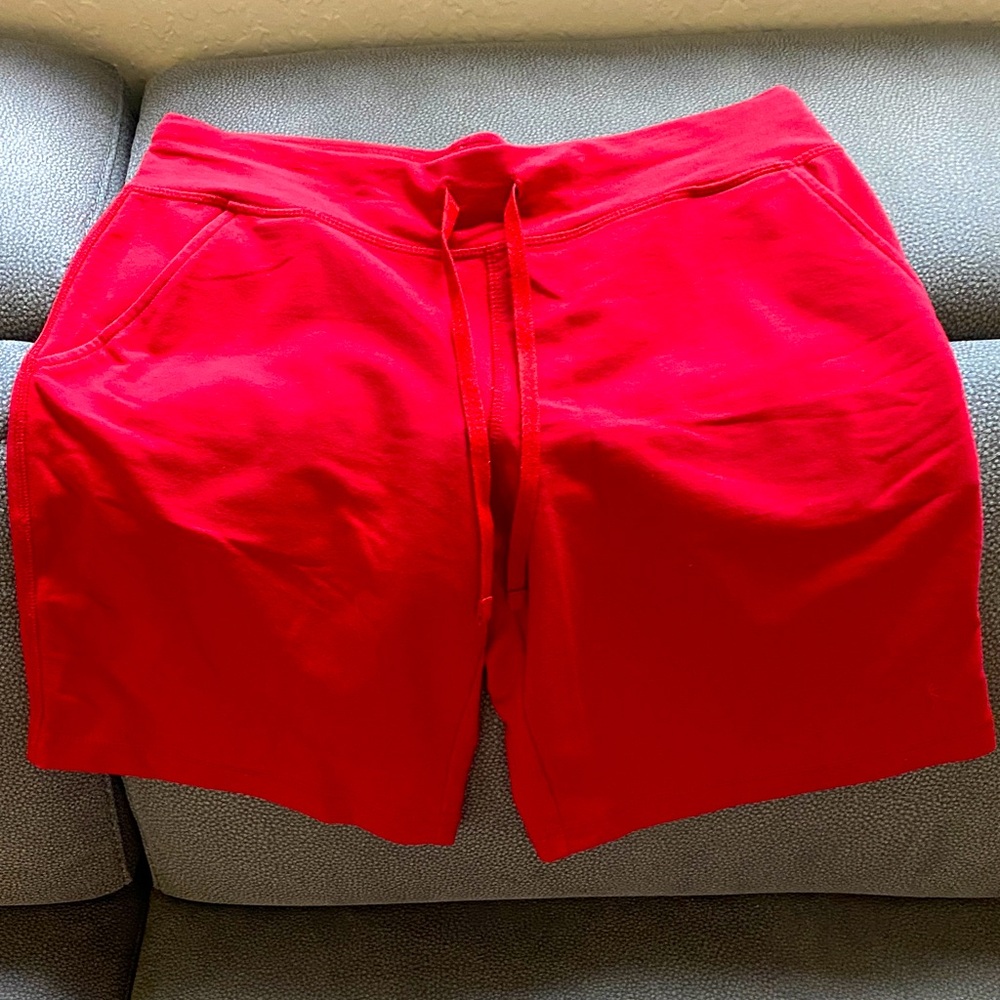 Danskin Women's Vibrant Red Athletic Shorts